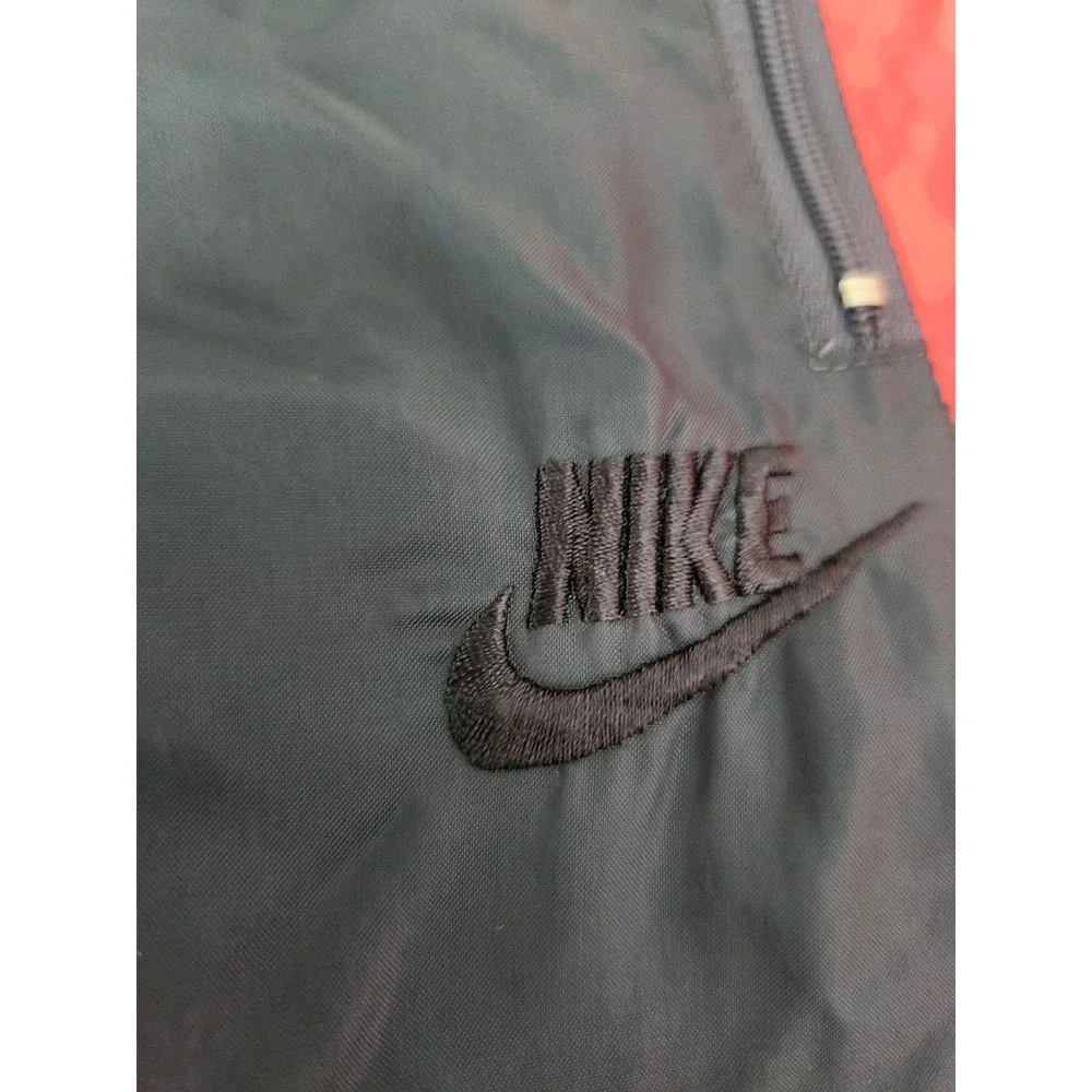 Crazy Vintage RARE Nike Track pants Orange Gray White Y2K 90s Small S Vtg